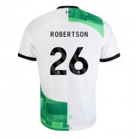 Fotballdrakt Herre Liverpool Andrew Robertson #26 Bortedrakt 2023-24 Kortermet